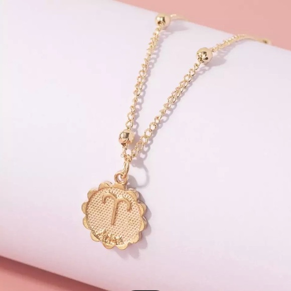 Aries March-April Zodiac Sign Bead Charm Necklace - Picture 14 of 15